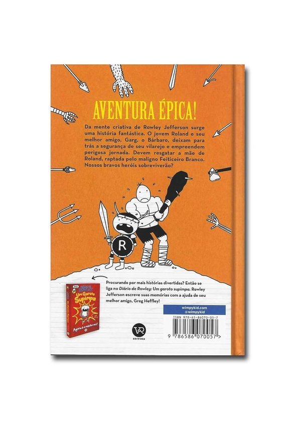 Livro Rowley Apresenta: Uma Aventura Supimpa - Vr Editora