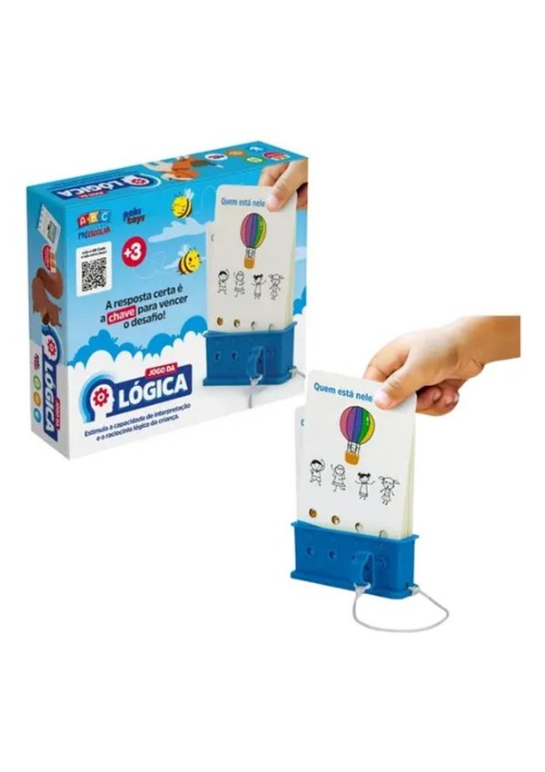 Jogo da Lógica - Pakiplast | Pakiplast | Ideiaria Brinquedos
