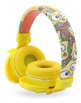 02 headphone bluetooth infantil monsters amarelo xtrad
