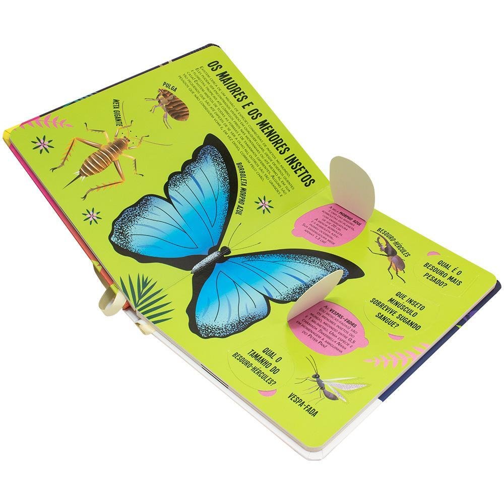 Livro Insetos - Happy Books | Happy Books | Ideiaria Brinquedos