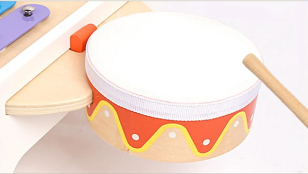 mesa musical sinfonia em madeira classic world para criancas a partir de 1 ano