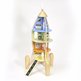 foguete interativo em madeira classic world para criancas a partir de 3 anos 9